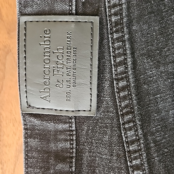 Abercrombie and Fitch Langdon Skinny Jeans, Black - Picture 7 of 7